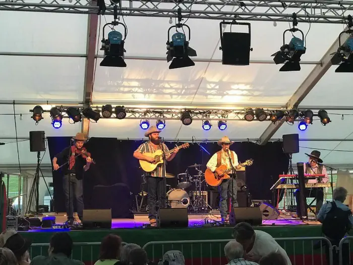 performing in Switzerland