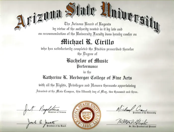 Bachelor in Jazz Violin Performance