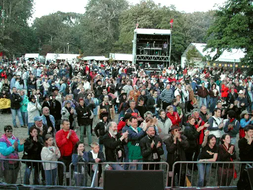 view from stage