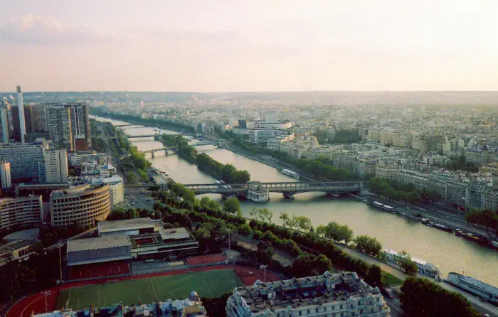 view from Eiffel Tower