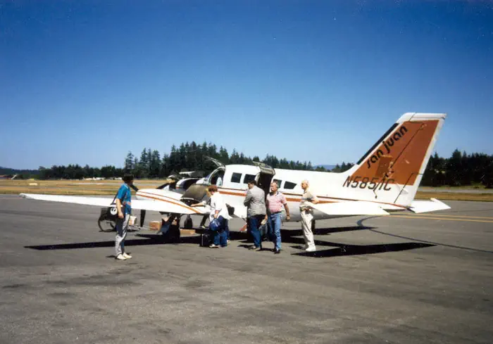 to the San Juan Islands